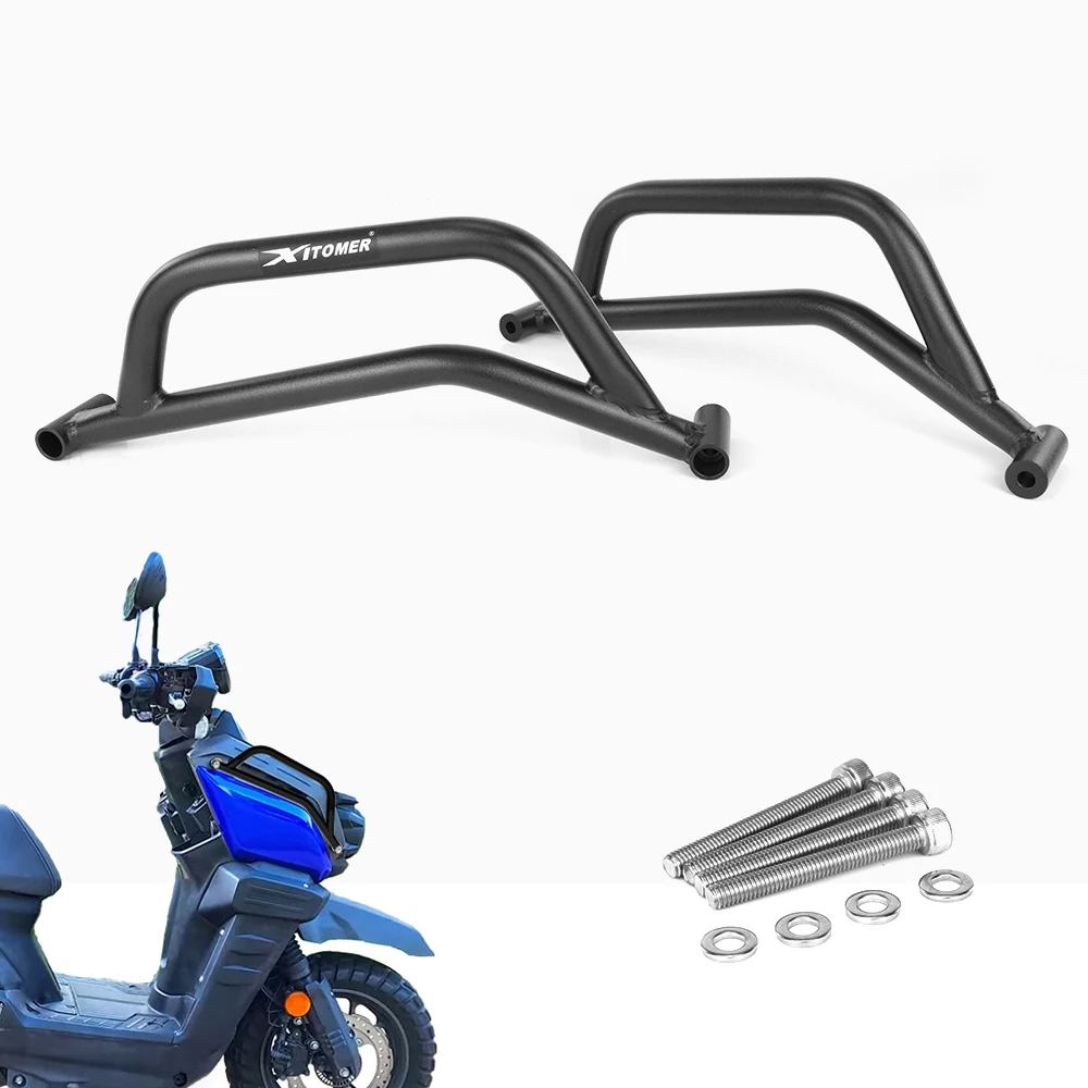 

For Yamaha YW125 Zuma 125 YW 125 Zuma125 2022-2024 2025 Motorcycle Head Light Side Guard Side Headlight Guard Front Side Bumper