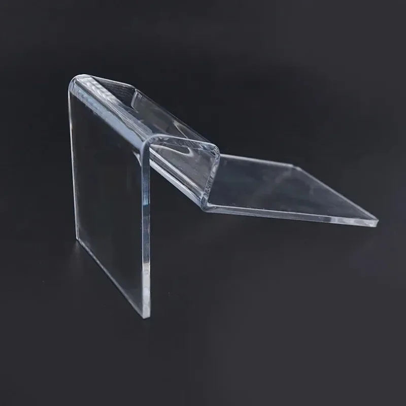 Acrylic Smartphone Stand Crystal Clear Desktop Universal Mobile Device Holder Minimalist Bracket for Home Office Daily Use view 5