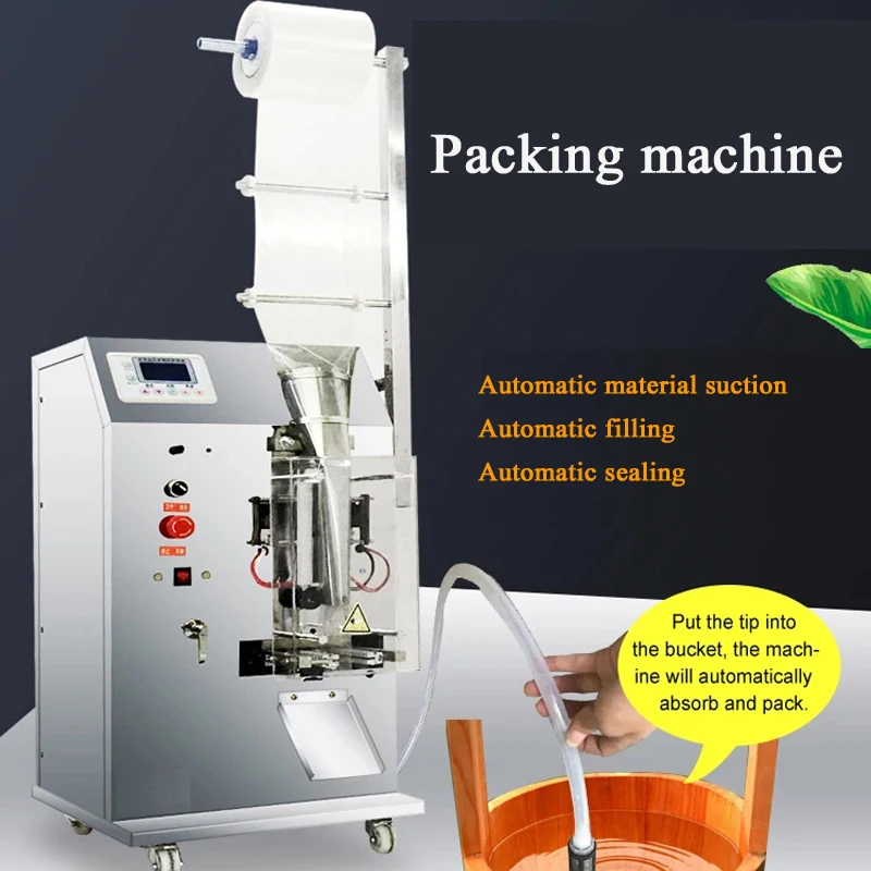 PBOBP Electric Liquid Packaging Machine With Adjustable Capacity And Self Priming Liquid Packing Machine