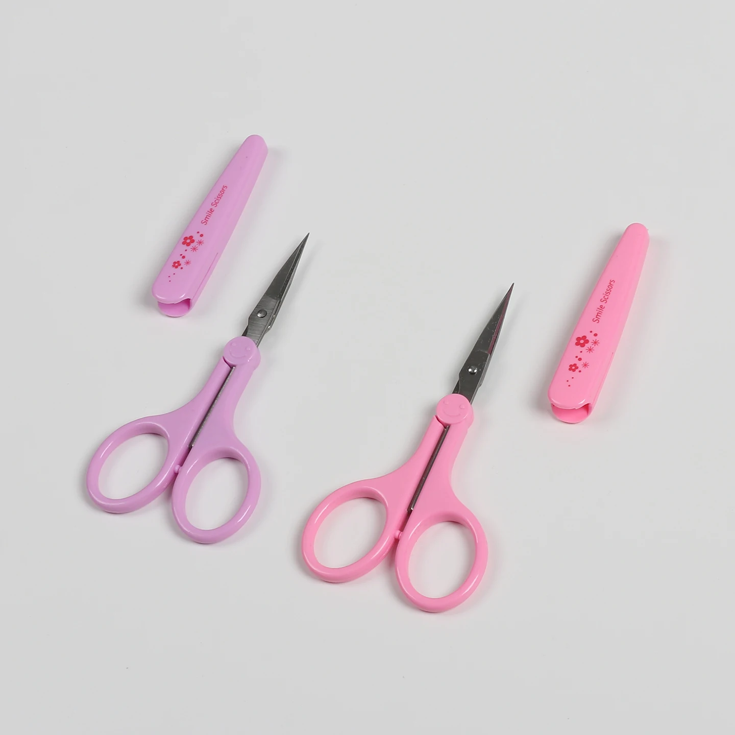 Picture 6: Stainless Steel Small Scissors with Protective Sheath Office Handheld Use Ideal for Handicraft Paper Cutting and Household Use