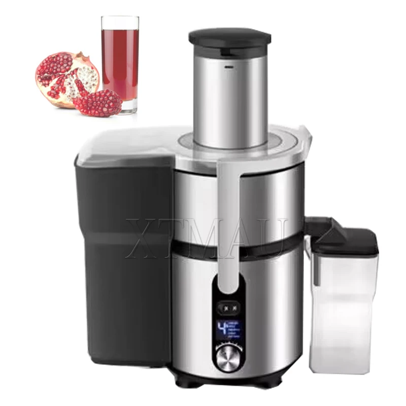 84MM Powerful Slow Cold Press Juicer With Large Feed Chute Electric Masticating Juicers For Vegetables Fruits