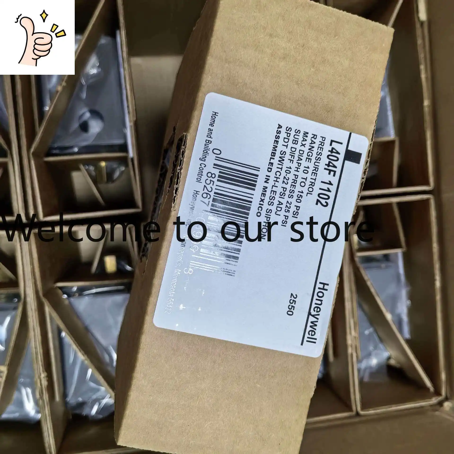 20 in stock, Honeywell, USA, boiler steam pressure control switch L404F1102