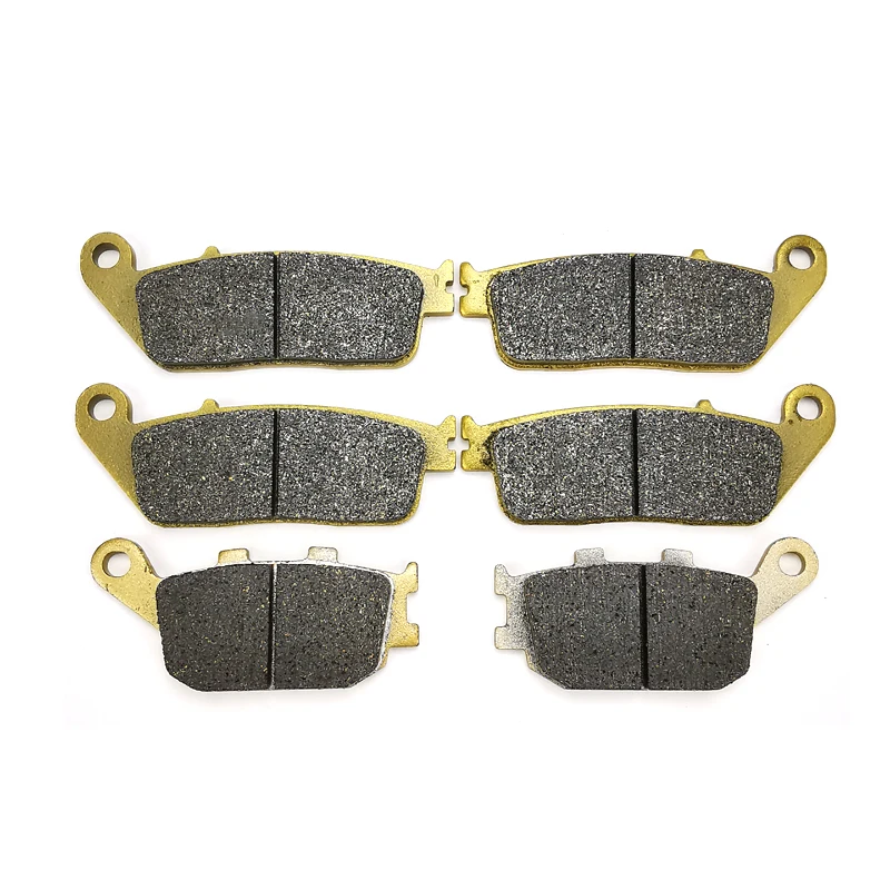 

Motorcycle Front / Rear Brake Pads For Honda CBF600N 08-11 CBF600S 04-06 08-09 Non ABS/CBF600NA CBF600SA 2004-2006 ABS Model