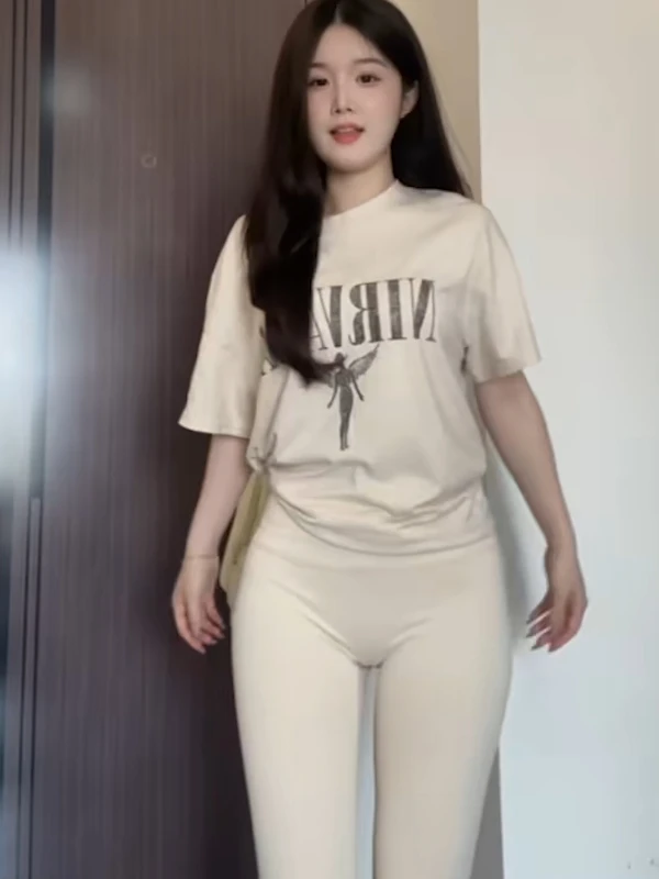 

Новые летние тонкие леггинсы Walla Era 2025 с высокой талией, утягивающие живот и подтягивающие ягодицы, для йоги и активного отдыха, базовый слой