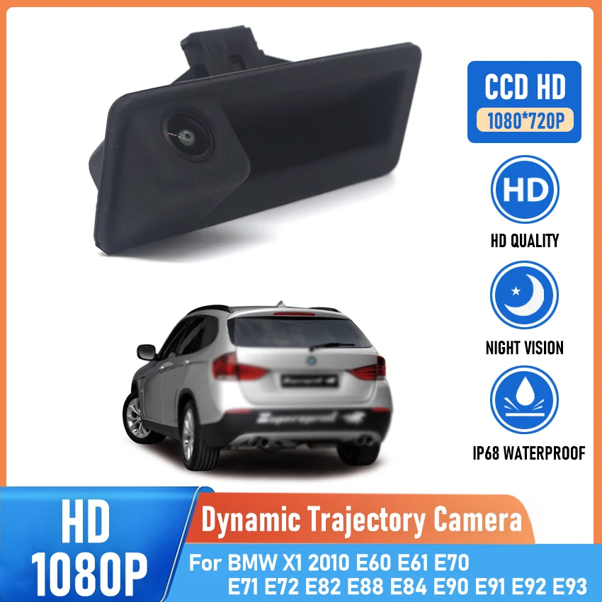 

Wireless Night Vision Full HD CCD Trunk Handle Backup Camera For BMW X1 2010 E60 E61 E70 E71 E72 E82 E88 E84 E90 E91 E92 E93