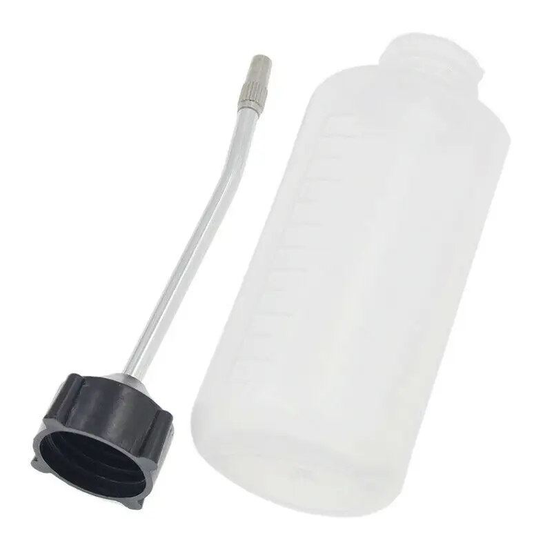 Iron  plastic oiler refueling machine tool beak empty oil bottle oiler 120 ml Long mouth plastic oiler