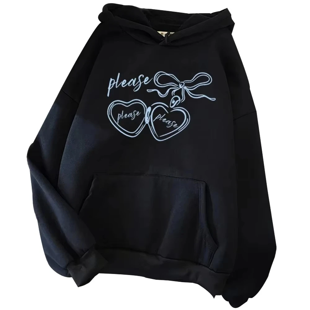 

2025 Sabrina Carpenter Hoodie Please Please Please Music Hoodie Unisex Harajuku Long Sleeve Sweatshirts Streetwear Hoodies