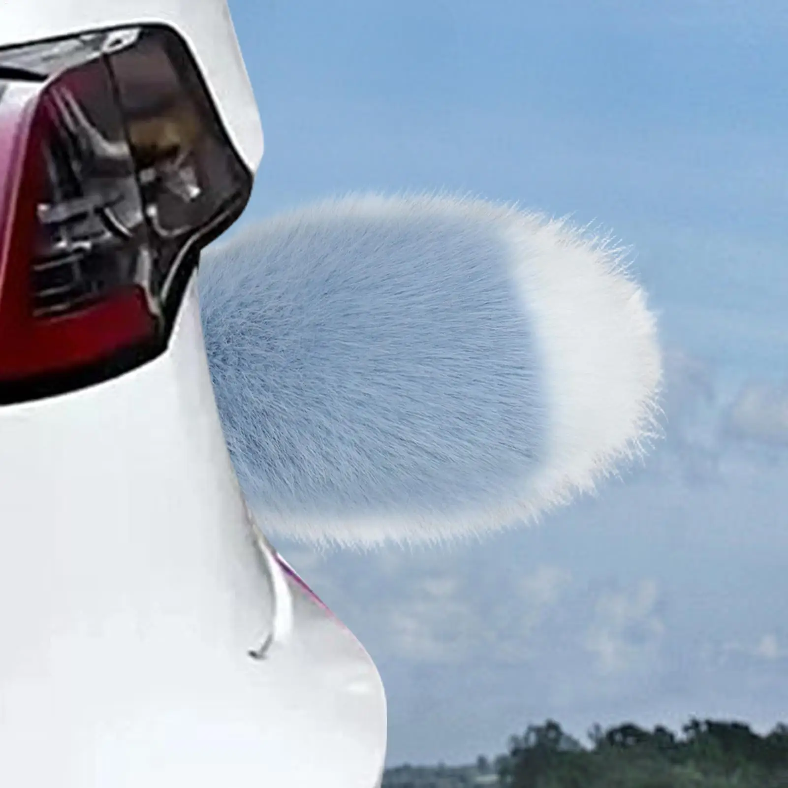 

Electric Vehicle Tail Fuzzy Wagging Remote Magnetic Plush Decoration Remote Control Electric Car Tail For Car Auto Motorcycle