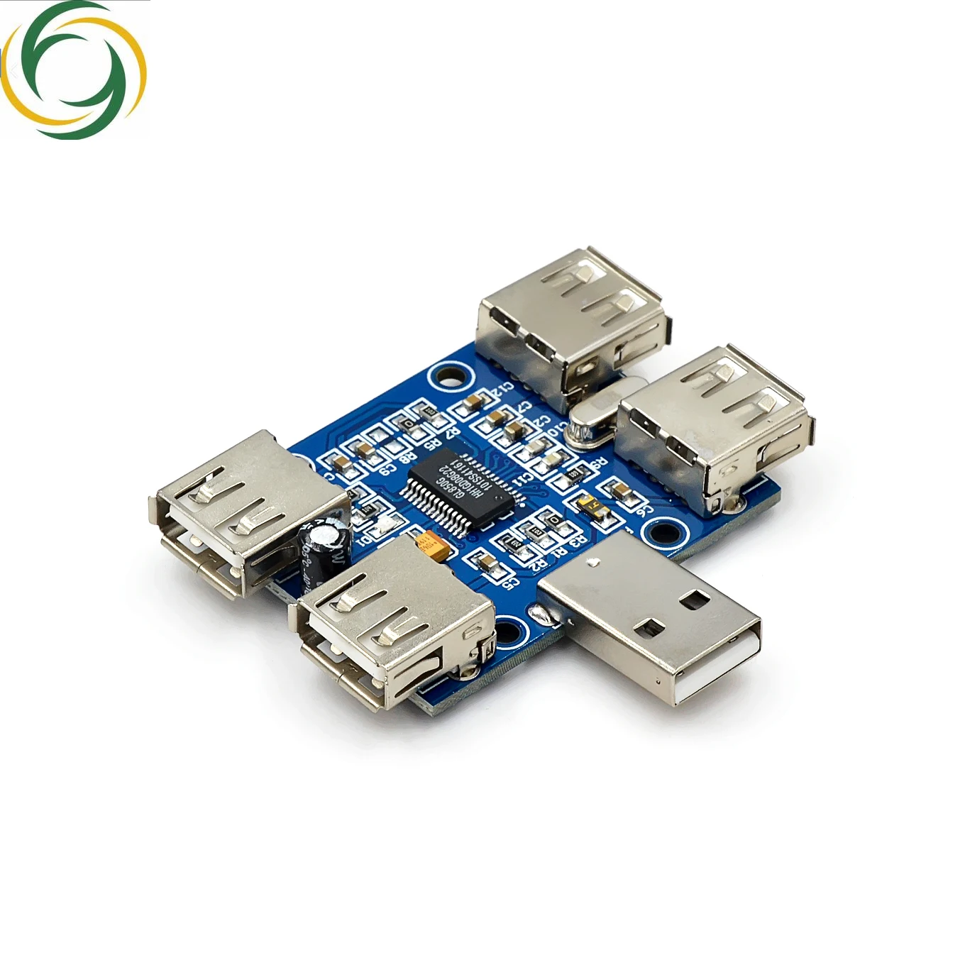 DC 5V USB HUB USB2.0 USBHUB Concentrator 4-Female USB Expansion Board Module Four USB Expansion Interface 4-port Controller