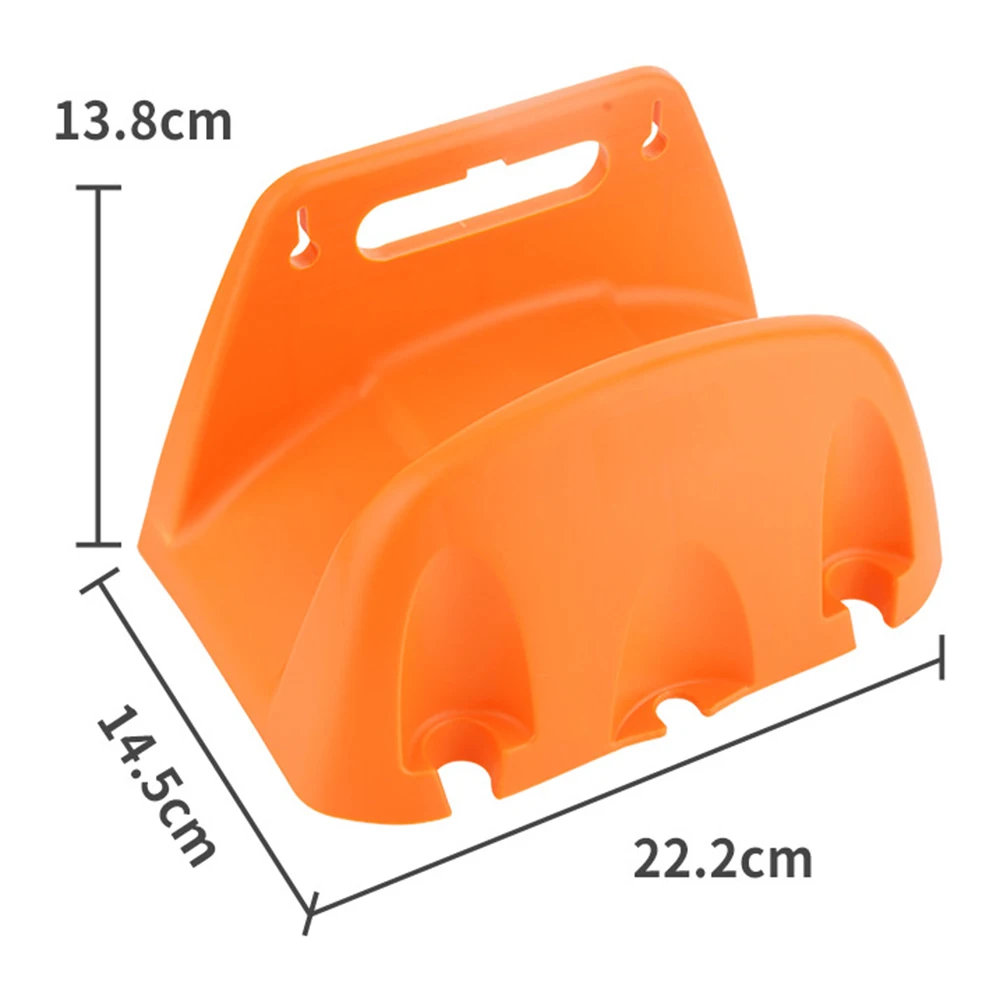 Wall Mount Hose Bracket Garden Hose Pipe Reel Water Hose Holder Support Storage Bracket Plastic Rack Watering Hose Organizer