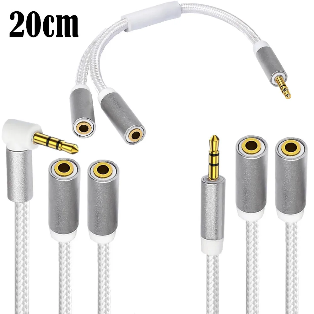 3.5Mm Male To 2 Por…