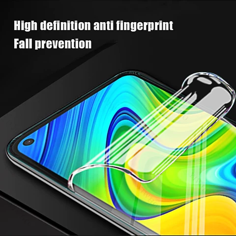 4-1 шт. для Xiaomi Redmi Note 9S 9T 9 8 8T Pro Max Lite 2021 4G 5G Защитная пленка для экрана HD гидрогелевая пленка для Redmi Note 9s 9t 8t 9Pro