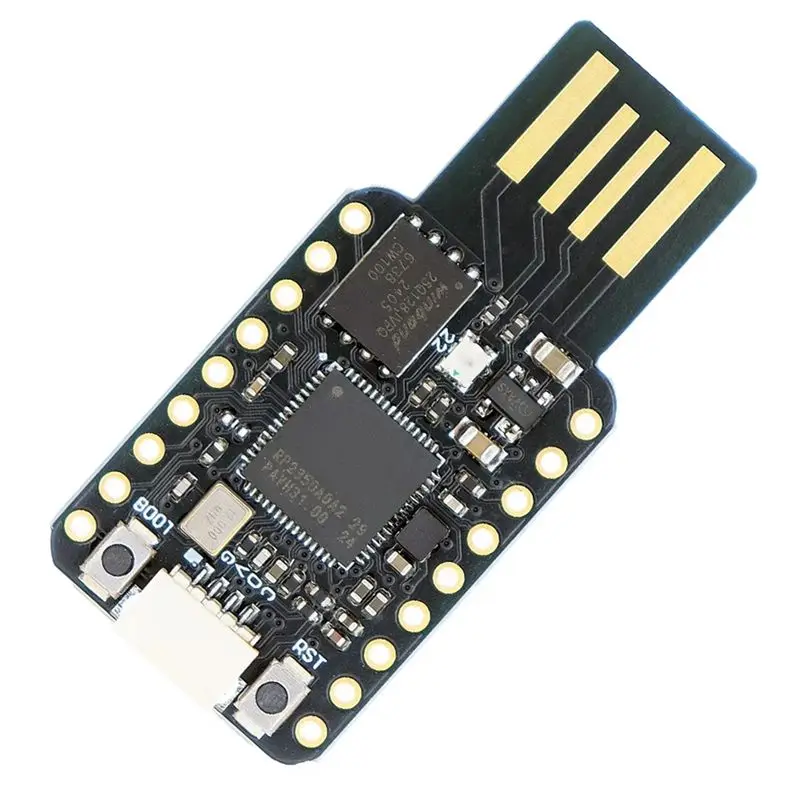 RP2350A Chip 520KB SRAM RP2350-USB 16MB Flash Mini Development Board Module Dual-Core For Raspberry Pi PICO2 RP2350