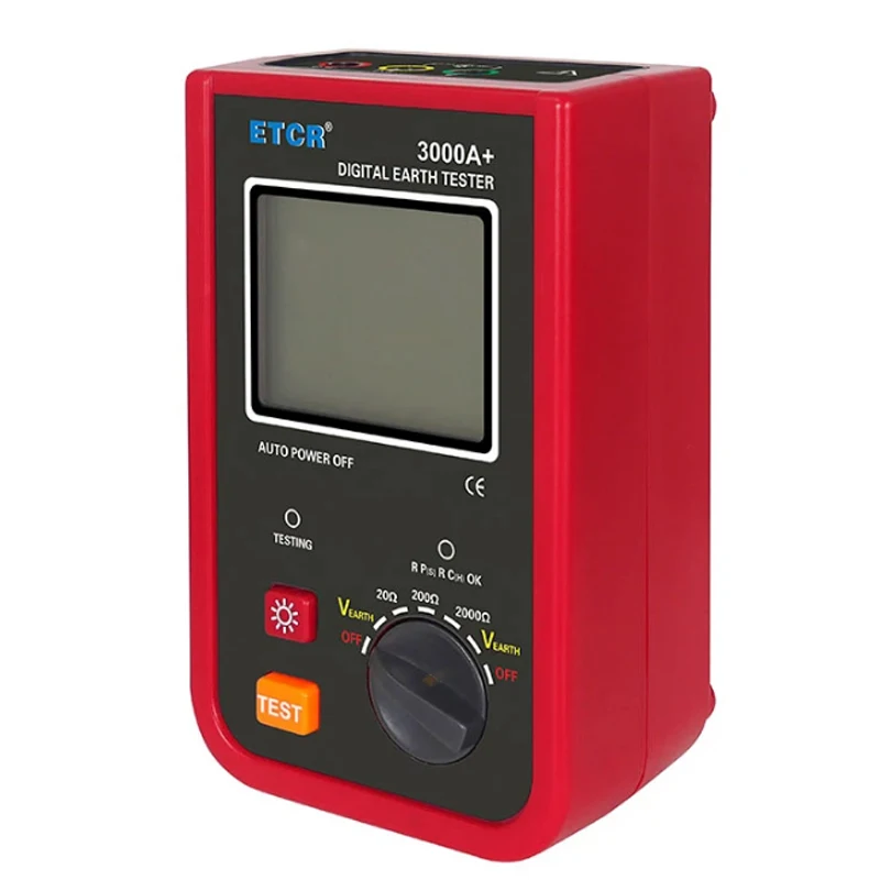 ETCR3000A+ Easy to Carry Digital Resistance Meter Earth Insulation Ohm