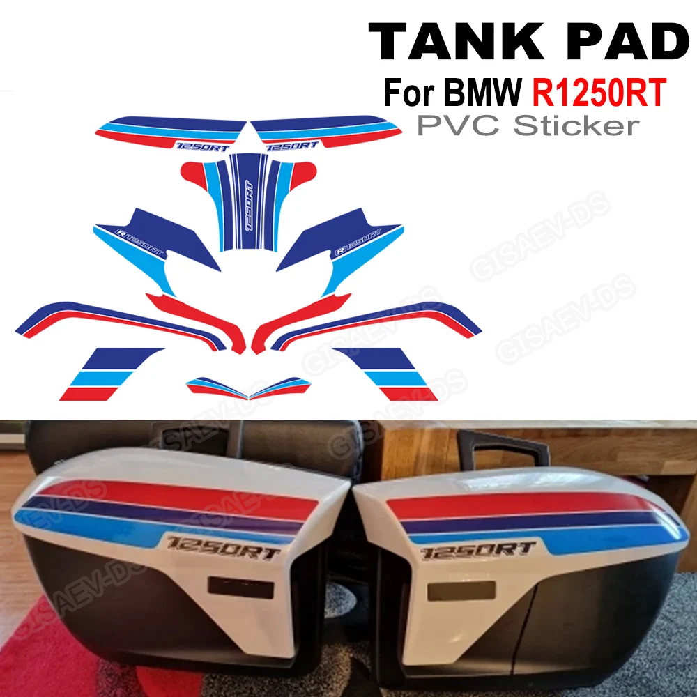 

Для BMW R1250RT R 1250 RT R1250 Мотоциклетный бак Pad Обтекатель крыла Багажник Чехлы Защитные ручки Комплект наколенников Наклейки