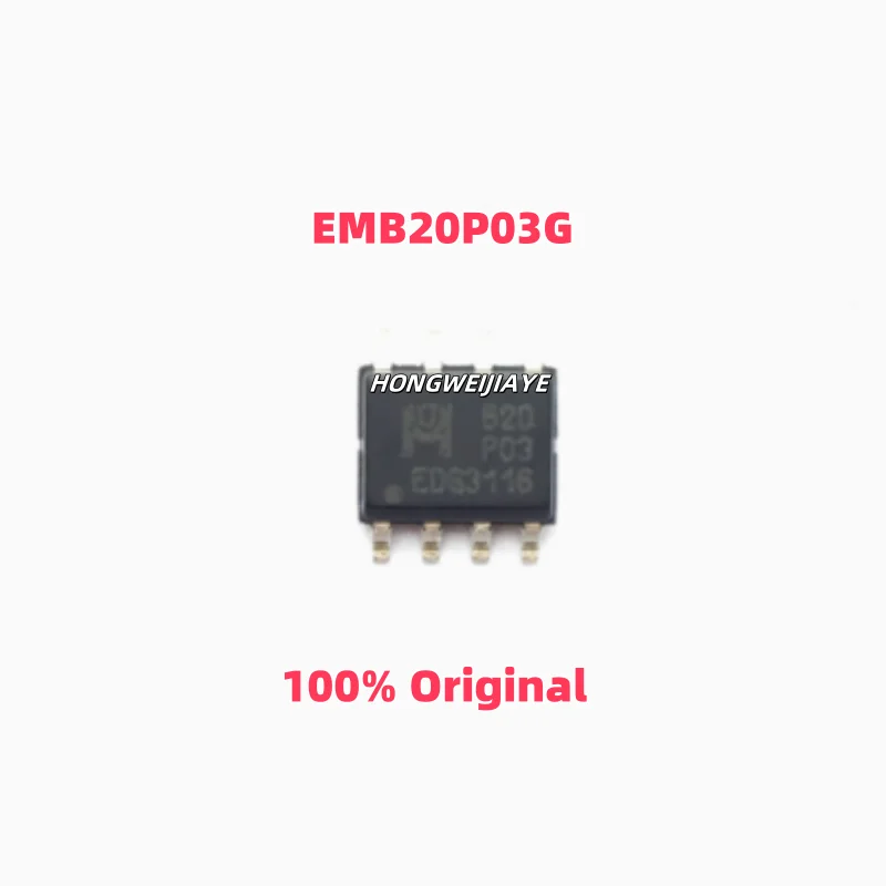 10PCS 100% New EMB17A03G EMB20P03G B20P03  EMB12P03G EMB14P03G B14P03 SOP-8 Brand New Original Chips ic