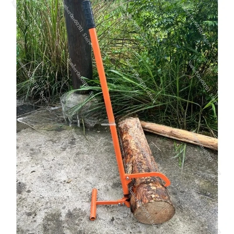 Tree prying artifact Wood moving assistant Light sawing horse Tree hoist