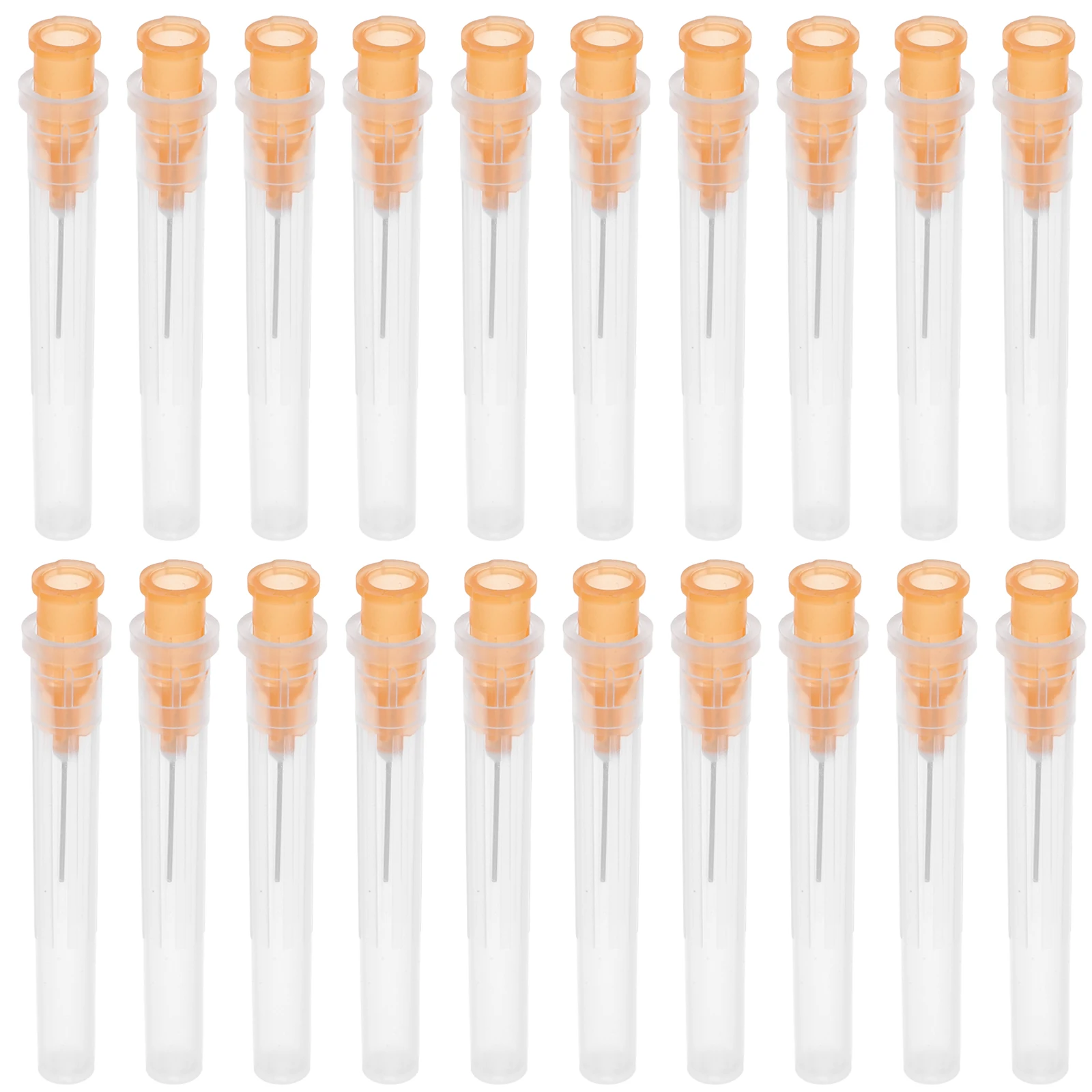 

100pcs Dispensing Needle Blunt Tip Lab Needles Luer Lock Bayonet Point Glue Bottle Needles Industrial Liquid Refill Tool Plastic
