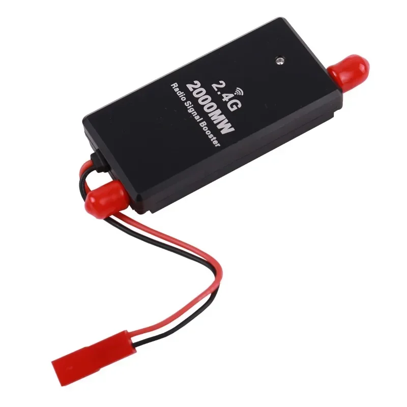 Use 2.4G mini power amplifier remote control to increase the range of the power amplifier, and modify the long-distance remote