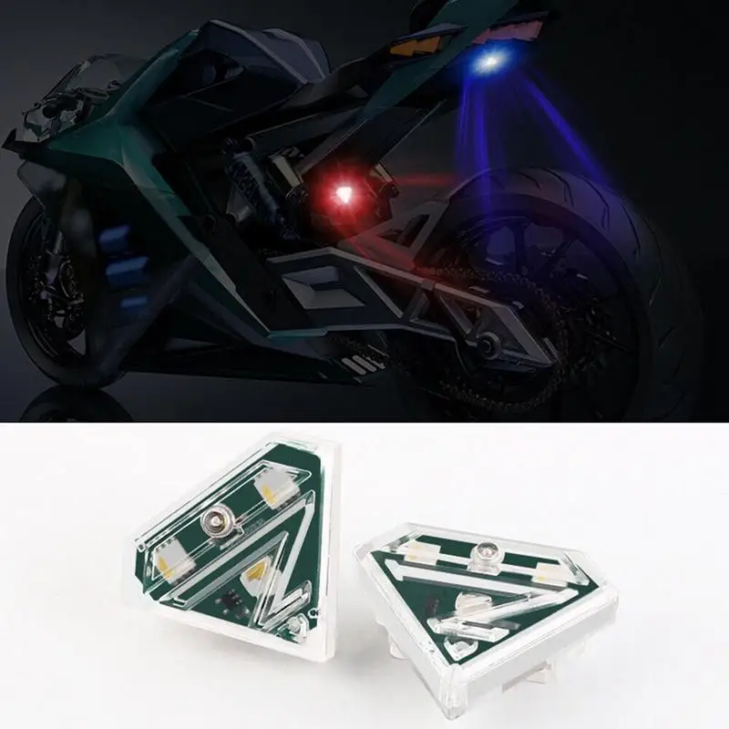 Wireless LED Lights Anti-Collision Rechargeable Safety Warning Lights Motorcycle Accessories High Brightness Safety Flash Sign