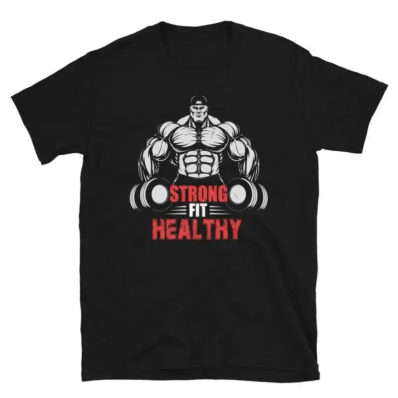 Weightlifting Strength Training Strong Fit Healthy TShirt
