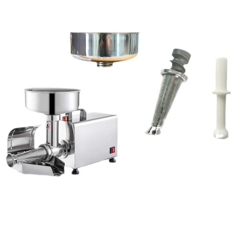 304 Stainless Steel Jam Machine Electric Strawberry Tomato Press Commercial Fruit and Vegetable Machine Cross-border 110V