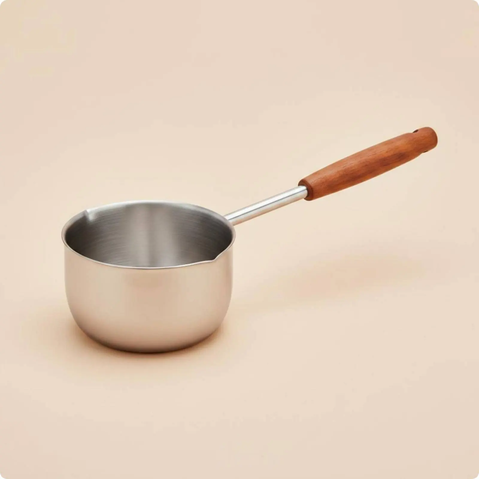 

Oil Pot Flame-Resistant Proof Long Handle Oil Pot Titanium Saucepan Easy Clean Milk Pan Does Not Blacken