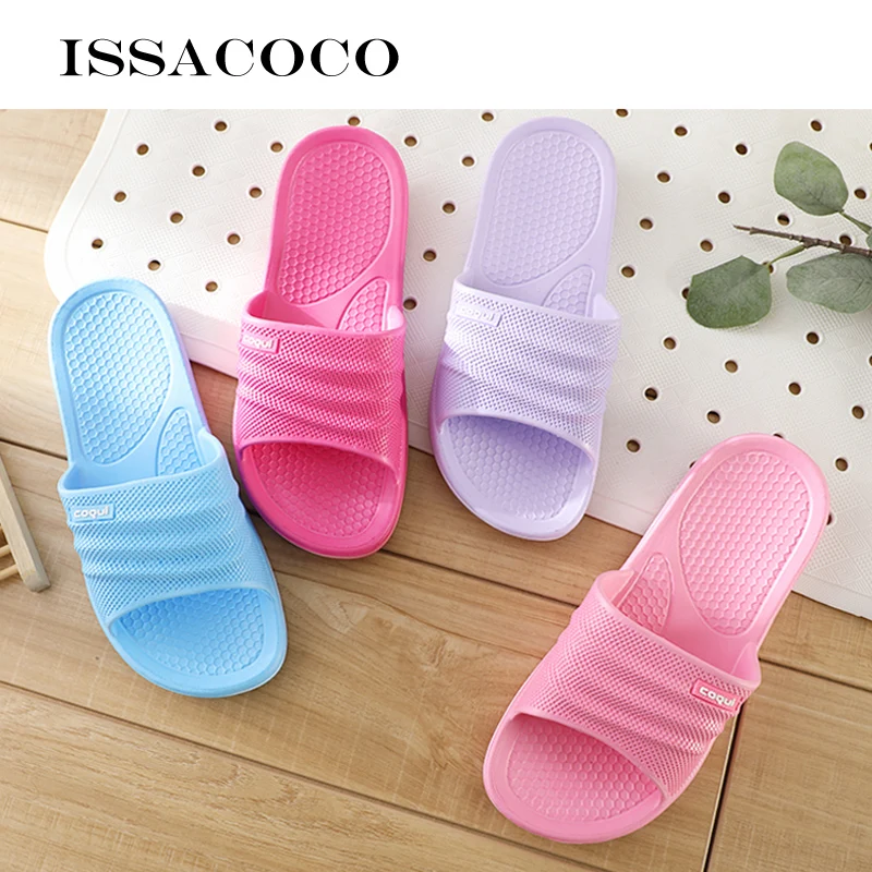 Women\'s Home Bathroom Rubber Slippers Bubble Slides Orthopedic Cloud Indoor Beach Slippers Female For Women Ladies Free Shipping