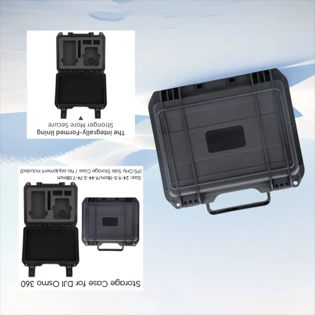 

High-Strength Case for DJI OSMO 360 Camera Durable Anti-Compression Storage Box Camera Accessories
