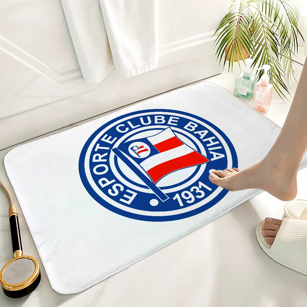 Bath Mat Rug Bathroom Foot Mat Non-slip Mat Small Floor Mats Door Mat E-esporte Clube Bahia Doormat Entrance Door Kitchen Carpet