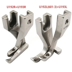 Right & Left Toe Zipper Foot FOR JACK H2 H5 H6 JK-6380 Consew 205RB /JUKI DU-141,DU-1181/Highlead SWF GC0318/ Sewing Accessory