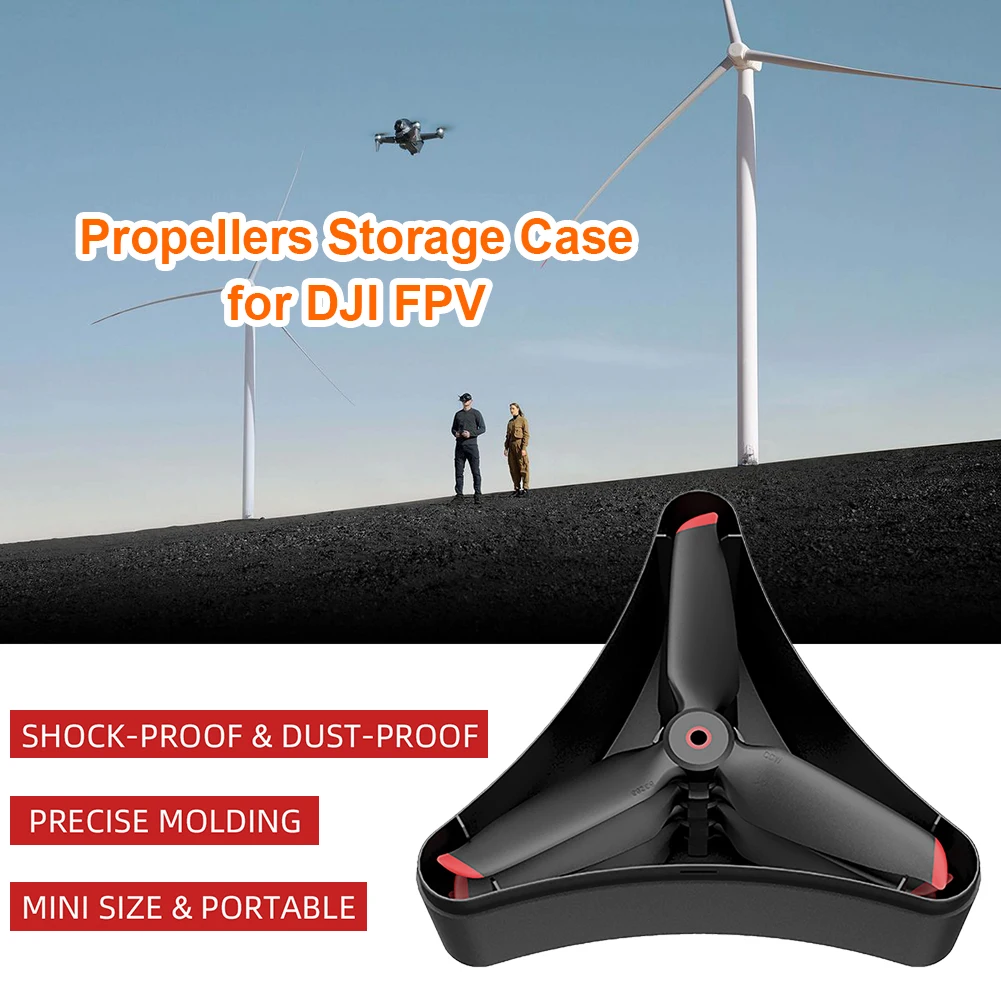 Propeller Storage Box for DJI FPV 5328S Propeller Case Blade Anti-fall Protector Box Shockproof Travel Case Drone Accessories