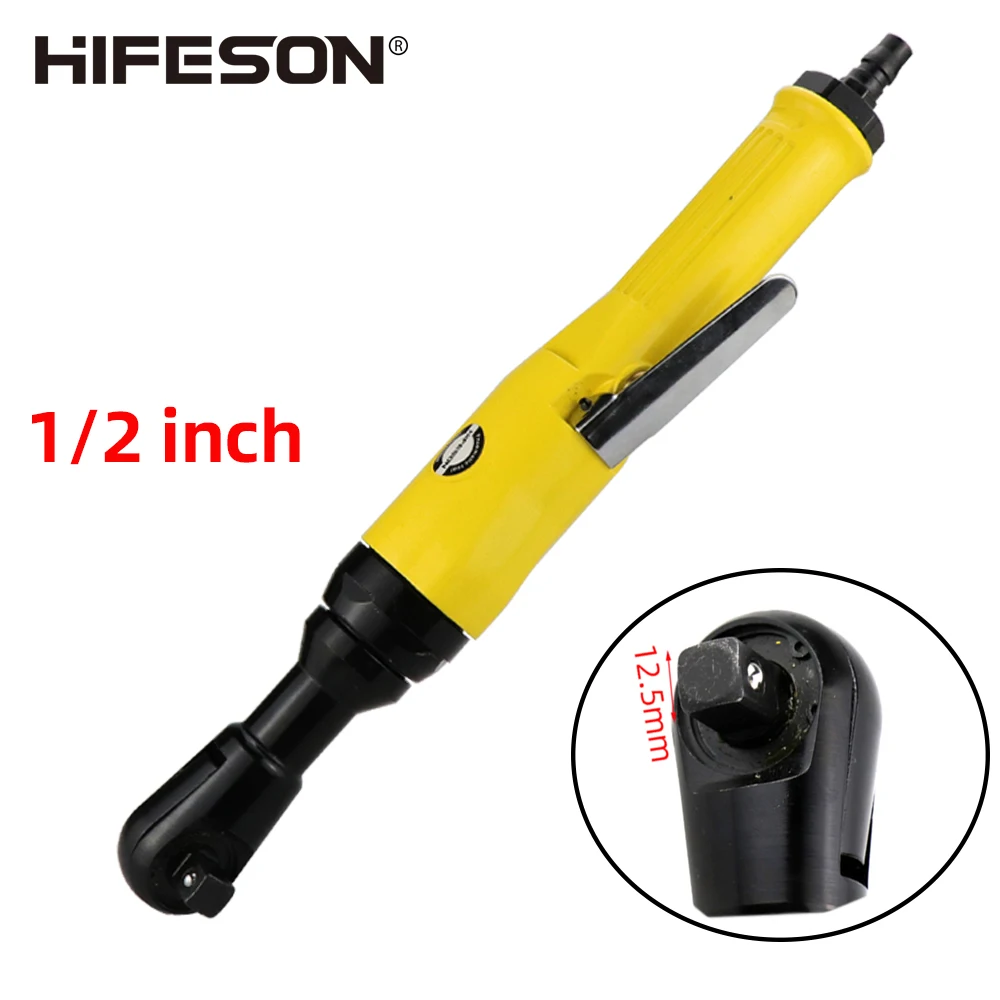 Hifeson em Linha Reta Chave de Impacto ar Pneumático Chave Catraca Reparação Profissional Ferramentas Desmontagem para Motocicletas Automóveis