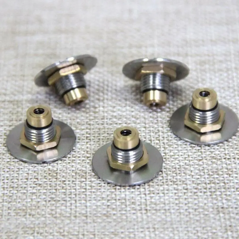 2025 NEW ADAPTER CONNECTOR DIY SPRING LOADED MONCENT مع دبوس عائم يضيف إلى ربيع أقوى وثقب على