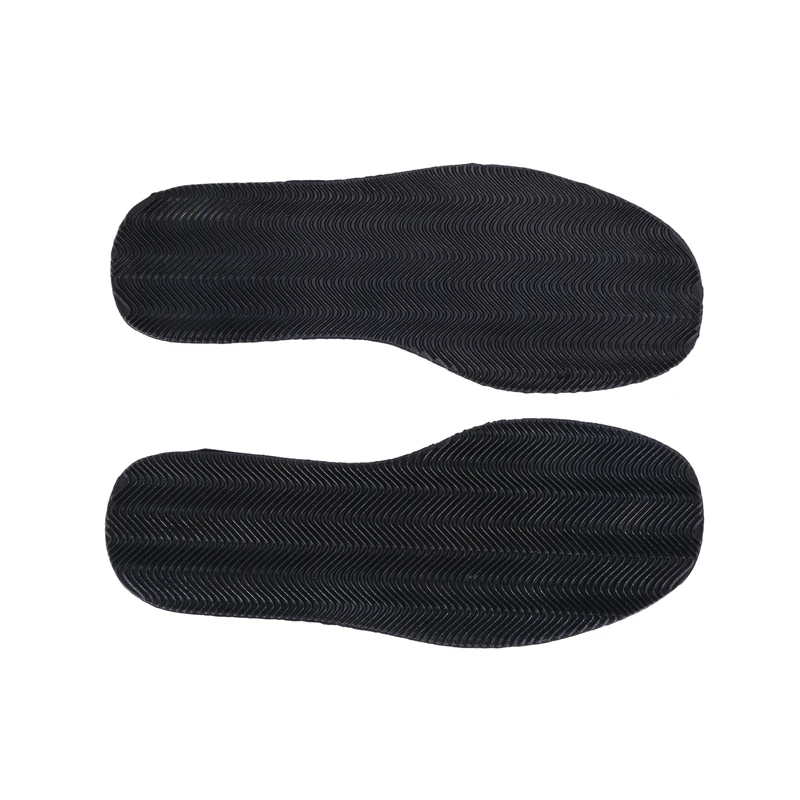 1 Pair DIY Stick On Full Soles Heel Palm Shoe Repair Anti-Slip Grip-rubber Pads - 29X11.5X0.2Cm