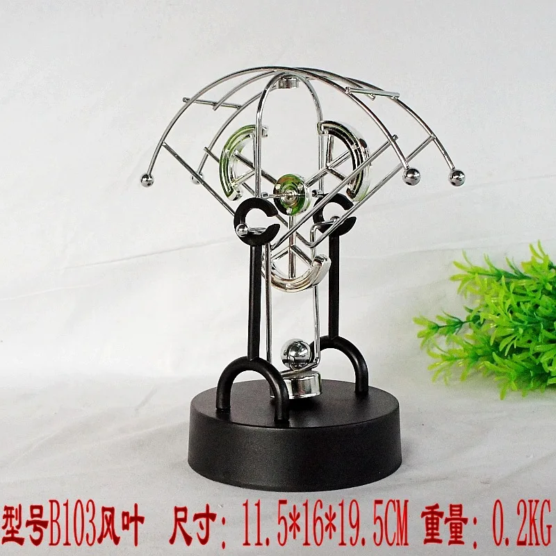 Iron Art Small Iron Man Balance Pendulum Ball, Beautiful Home Decoration, Creative Gift