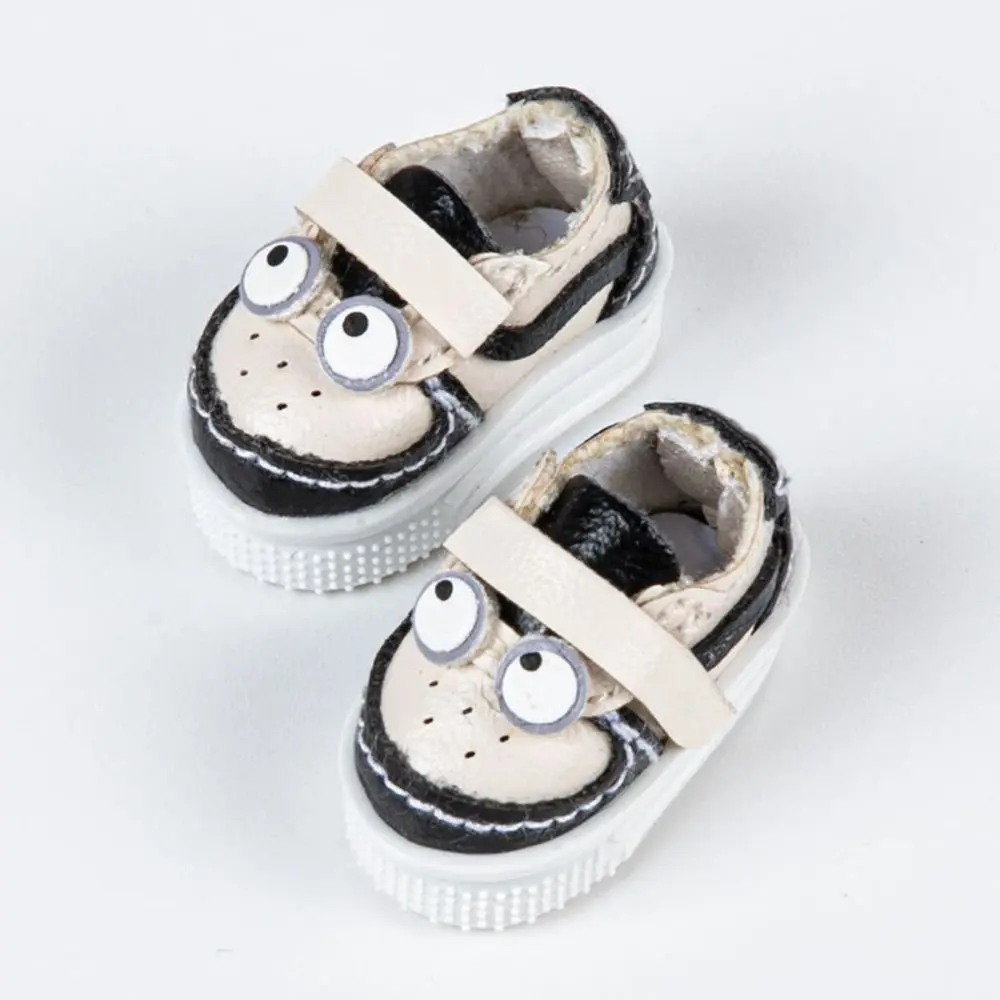 1 Pair High Street Fashion Obitsu 11 Doll Shoes Big Eyes Thick Bottom 1/12 Bjd Doll Shoes Mini Funny 1/12 Bjd Casual Shoes