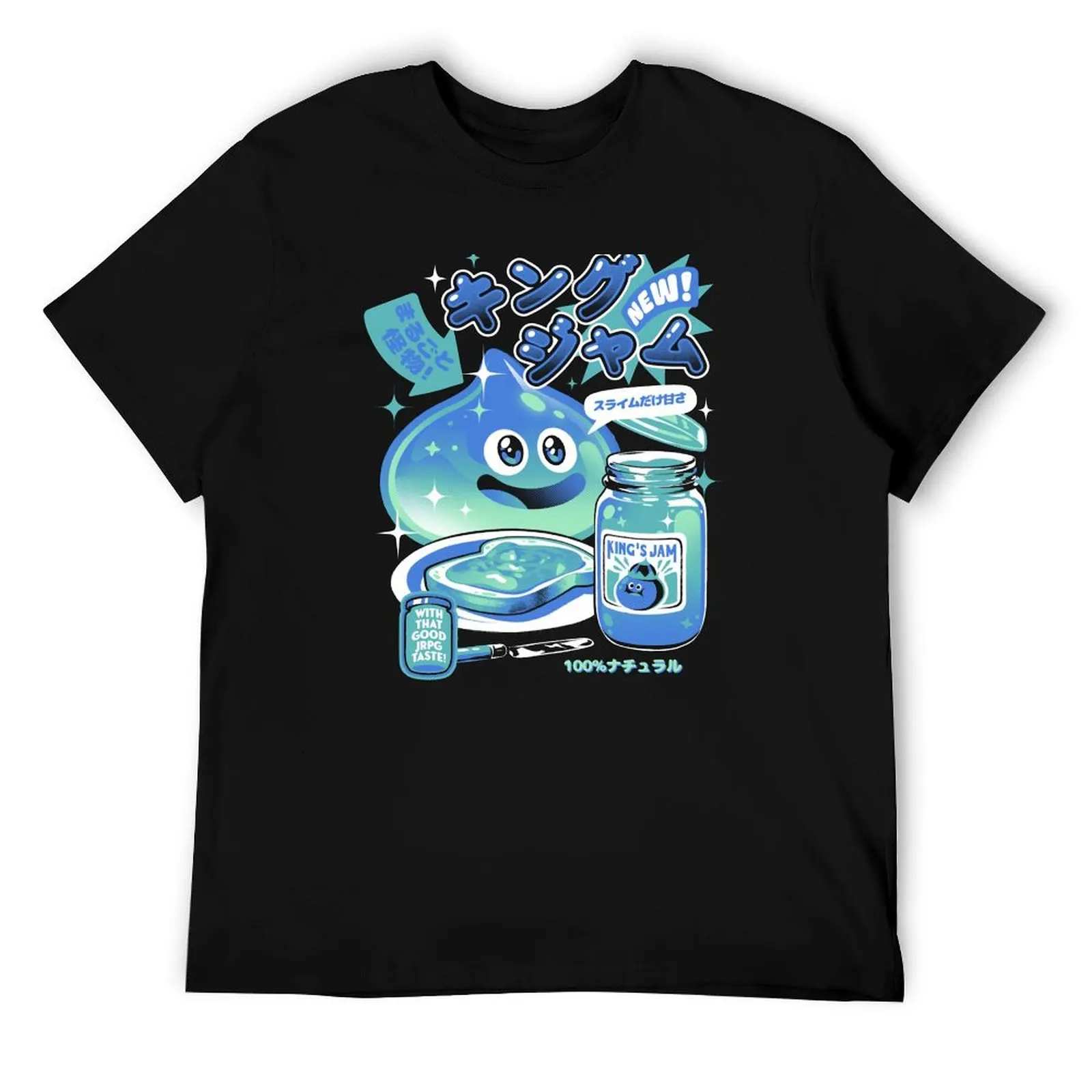 

New Slime Jam T-Shirt cotton t shirts man 100% t shirts with prints t shirt for man 100 percent cotton T-Shirt