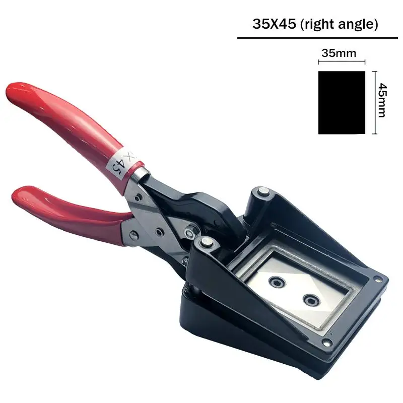 

New 35x45mm Manual Photo Corner Cutter - Precision Passport ID Photo Cropping Tool for Scrapbooking & Photo Labs|〔2025E〕