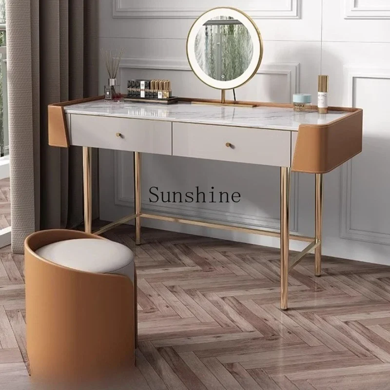 

Bedroom Modern Simple Home Storage Integrated Slate Dresser