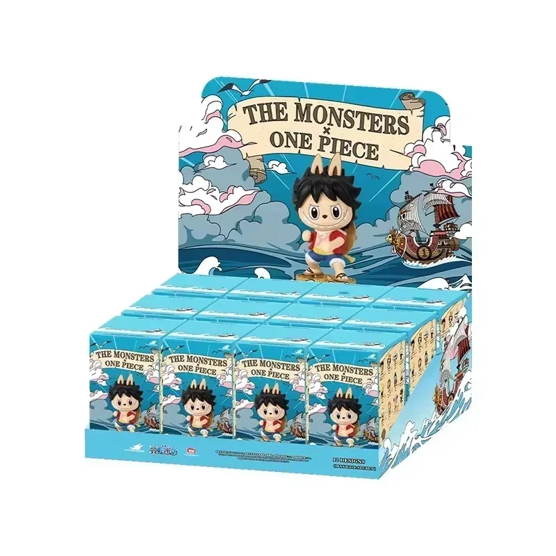 

THE MONSTERS x One Piece Series Blind Box Toys Kawaii Surprise Guess Bag Cute Doll Anime Figure Home Model for Girls Gift
