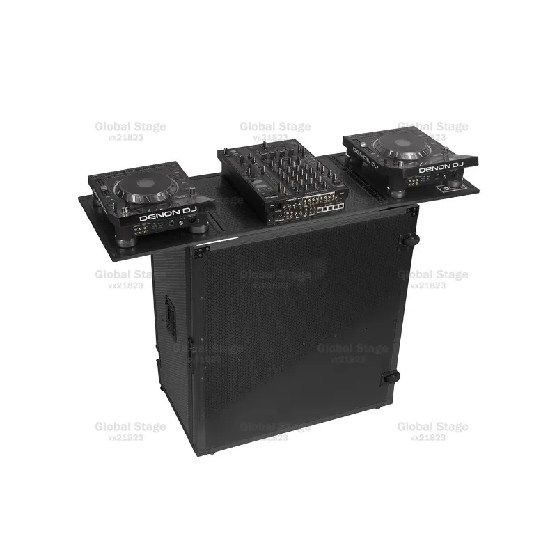 Portable disc jockey table bar nightclub dj table folding air box cabinet outdoor disc jockeysProX XS DJSTN