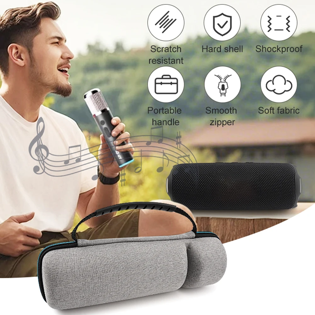 JBL Flip 7/Flip 6/Flip 5 용 하드 운반 케이스 Bluetooth 스피커 보관 가방 JBL 용 긁힘 방지 보호 케이스 여행용 케이스