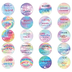 200 Pcs Christian Religious Stickers  Jesus Christian Faith Shape Stickers Religious Easter Stickers Catholic Drawn Scripture Re