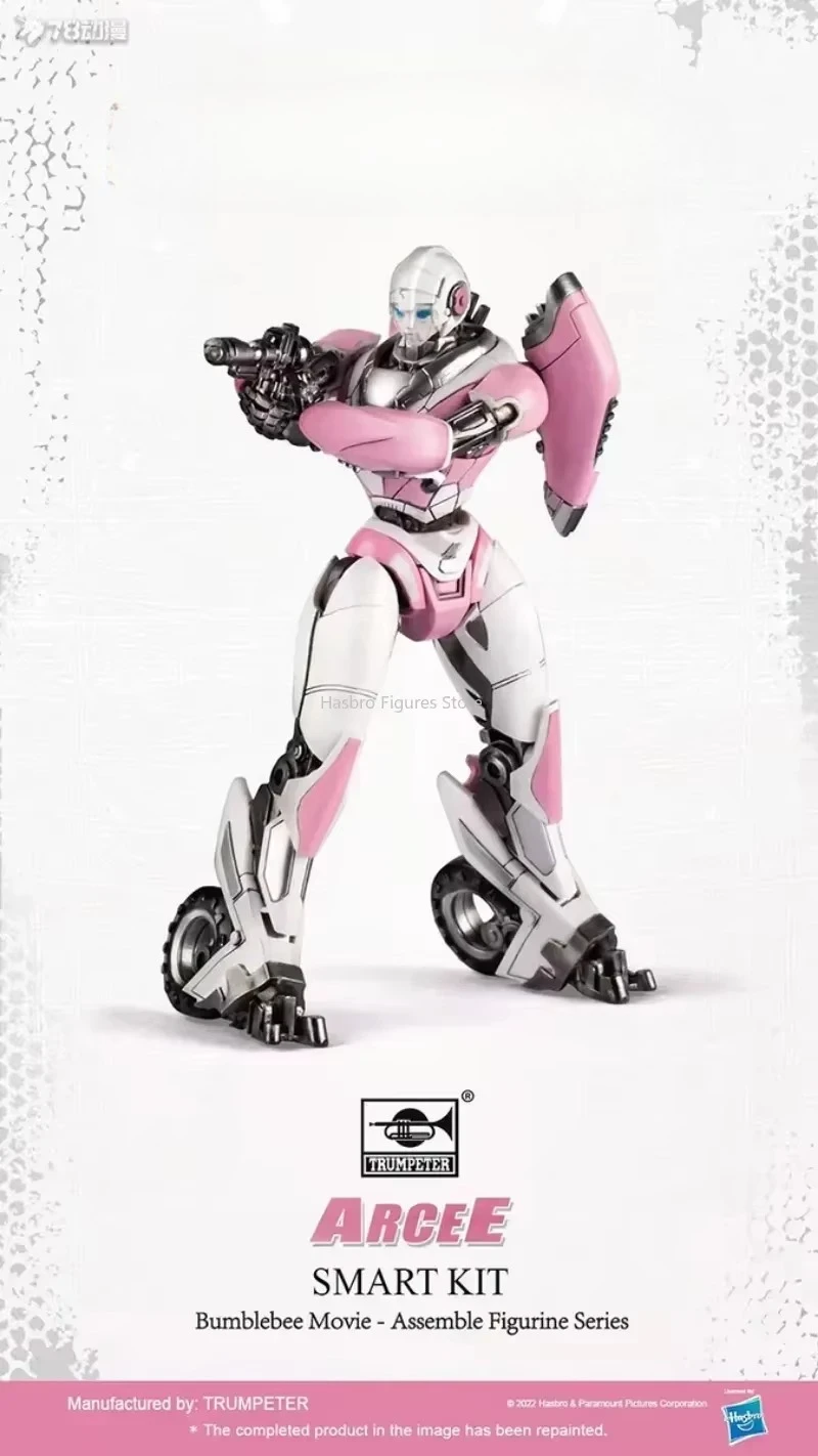 

In Stock Bumblebee Movie Arcee Plastic Model Kit Assemble Figurine Series Action Collection Toy Gift
