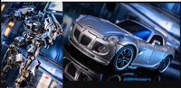 Transformation BMB Jazz Black Mamba Deformation Toy LS18 AOYI Robot Model MPM09 Hand-run Sports Car GT Lieutenant