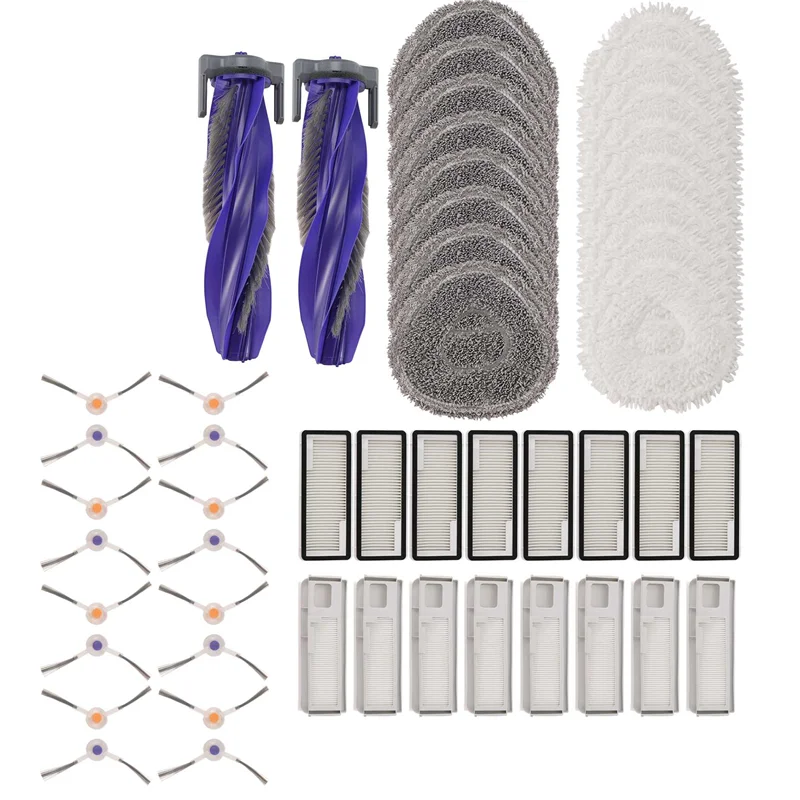 

SANQ For Narwal Freo X Ultra / Narwal J4 / J4 Lite Robot Vacuum Cleaner Side Brush Mop Cloths Accessories Spare Parts