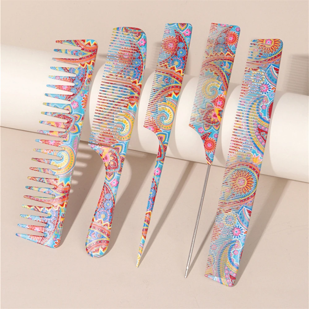 

1 шт., расческа для укладки красоты, расческа для хвоста, парикмахерская расческа, профессиональная расческа для глажки и крашения