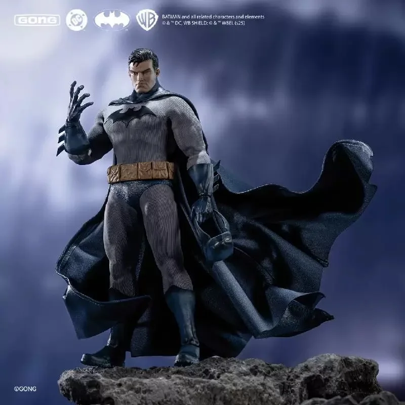 【ジャンク品】GONG DC Batman Hush アクションフィギュア Em Estoque: GONG Studio DC Batman Hush & Superman Hush - Figura de