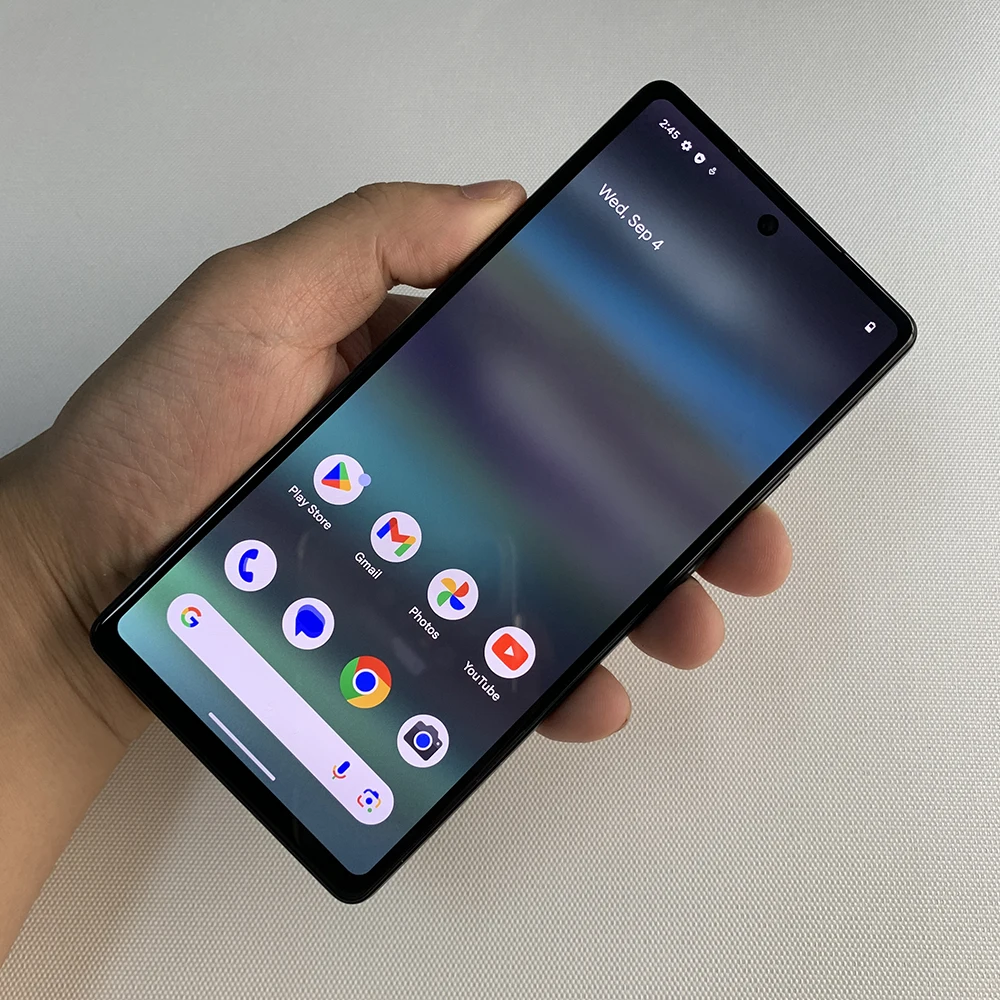 هاتف جوجل بيكسل 6a 5G الأصلي بشاشة OLED 6.1 بوصة 6 جيجابايت + 128 جيجابايت 12.2 ميجابكسل + 12 ميجابكسل + 8 ميجابكسل ثماني النواة أصلي غير مقفول 6a هاتف محمول #6